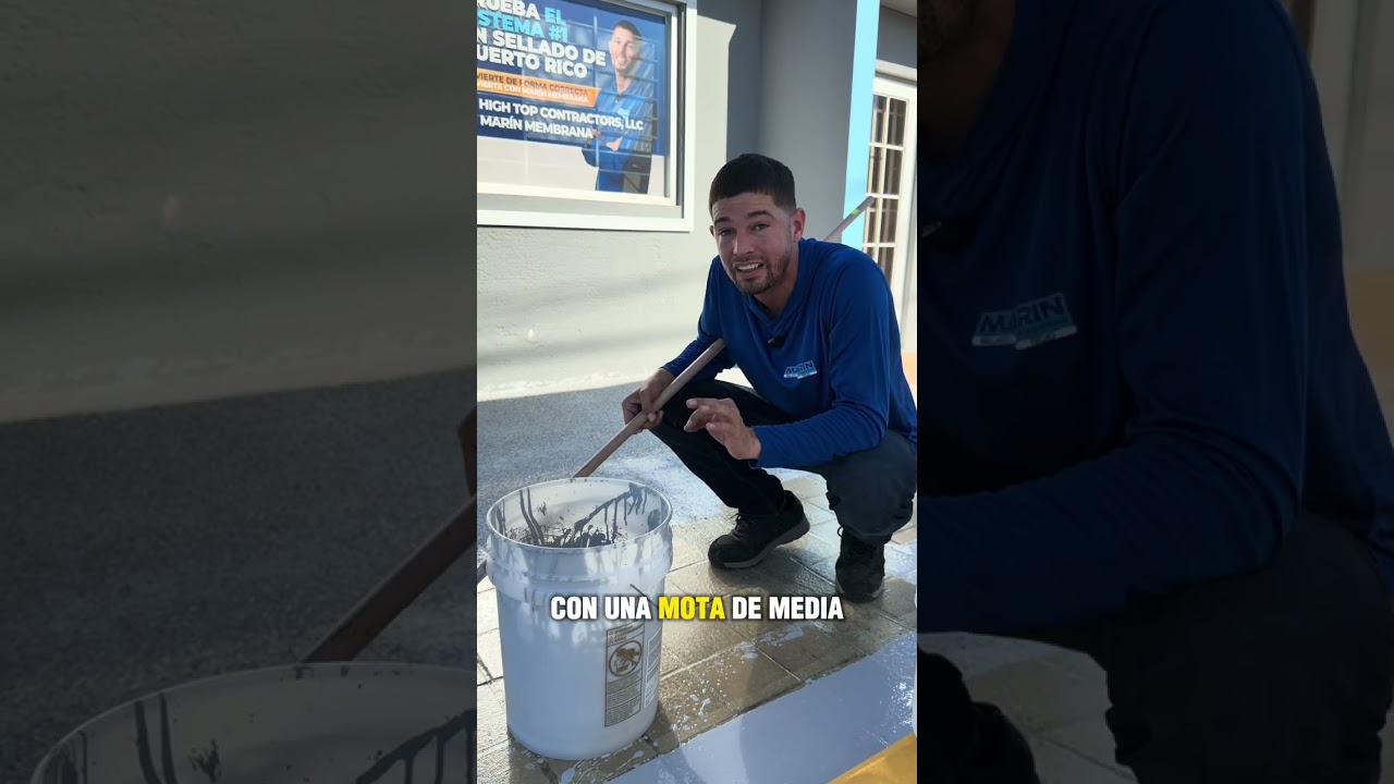 Cómo impermeabilizar una loza con el sistema de Marin Membrana.