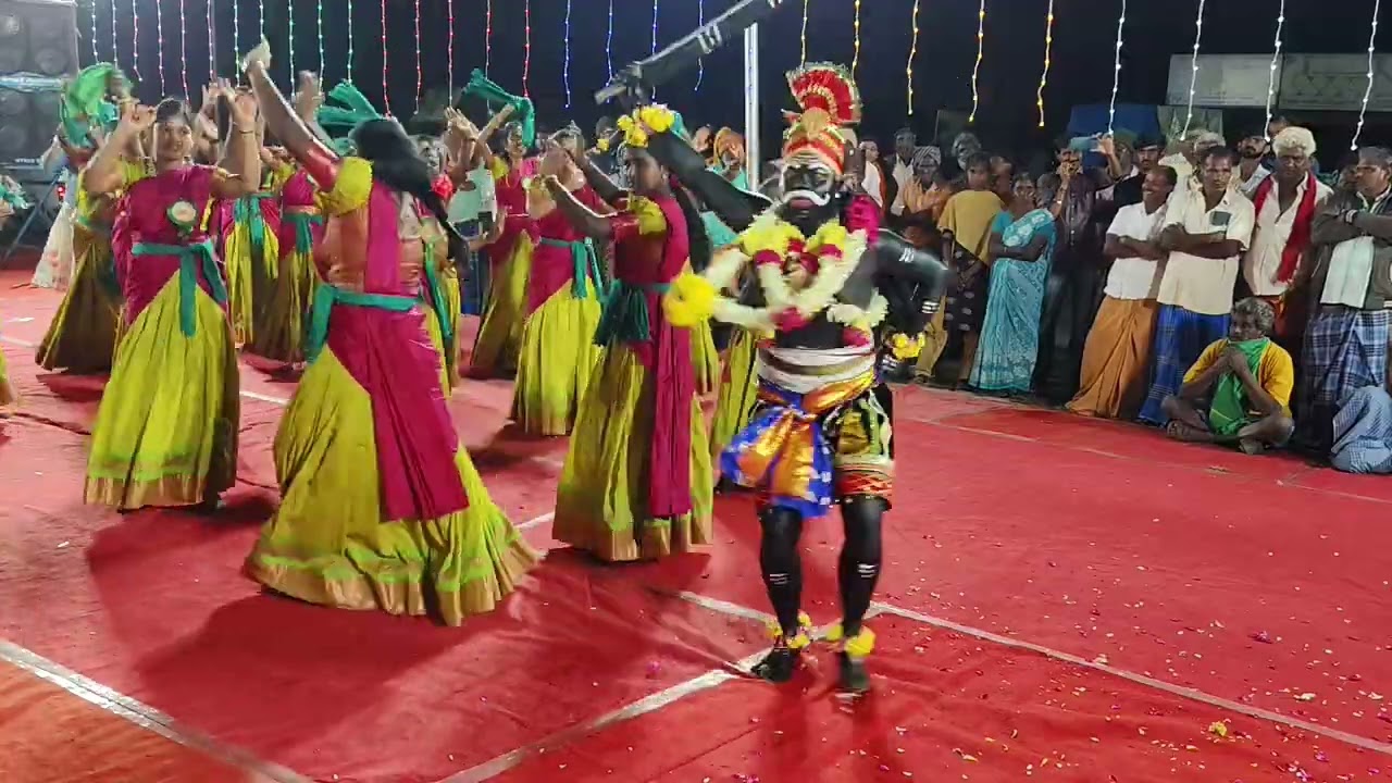 அங்கே இடி முழங்குது கருப்பணசாமி பாடல் அம்மன் கலைக்குழு தொப்பம்பட்டி 
