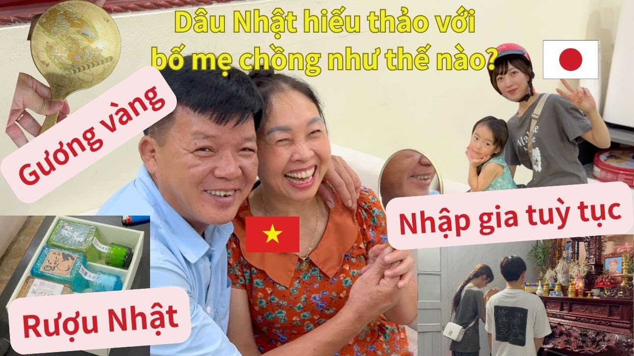 Ngày thứ 2 ở VN : Dâu Nhật đi mua đồ thắp hương | Trải nghiệm cuộc sống làng quê như thế nào?