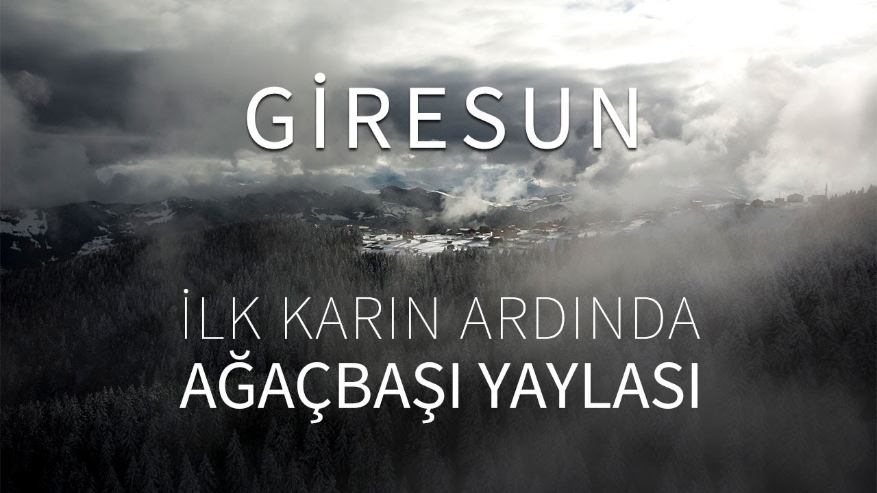 Ağaçbaşı Yaylası'nda İlk Kar | Hava Çekimi 4K