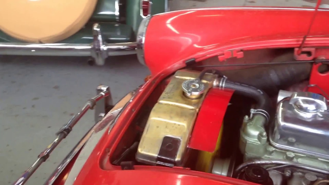 Austin Healey BT7 3000 w/ Overdrive SCCA Rally Car - Part 1 - Drive Train Running Restoration