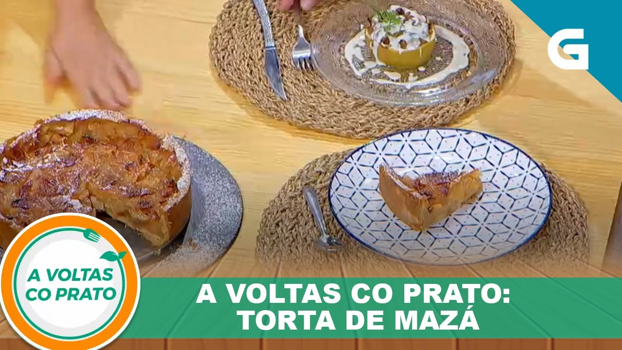 A voltas co prato : Torta de mazá