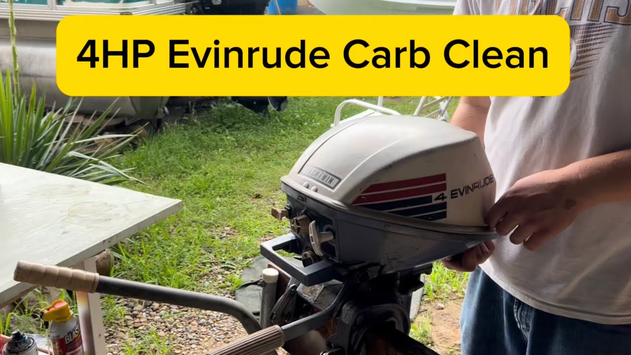 Evinrude 4HP Outboard Carburetor Removal & Cleaning – Step-by-Step DIY Guide