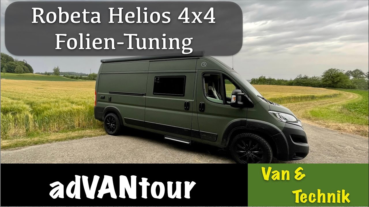 Robeta Helios 4x4: Folien-Tuning und Fazit