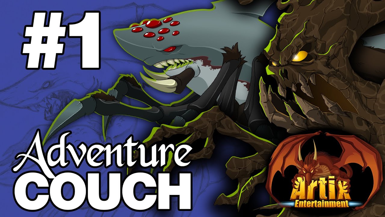 AdventureCouch #1 - SpiderShark Art Review