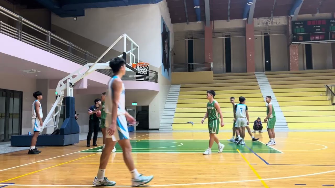 宏國德霖盃 穀保家商vs新屋高中B 第四節