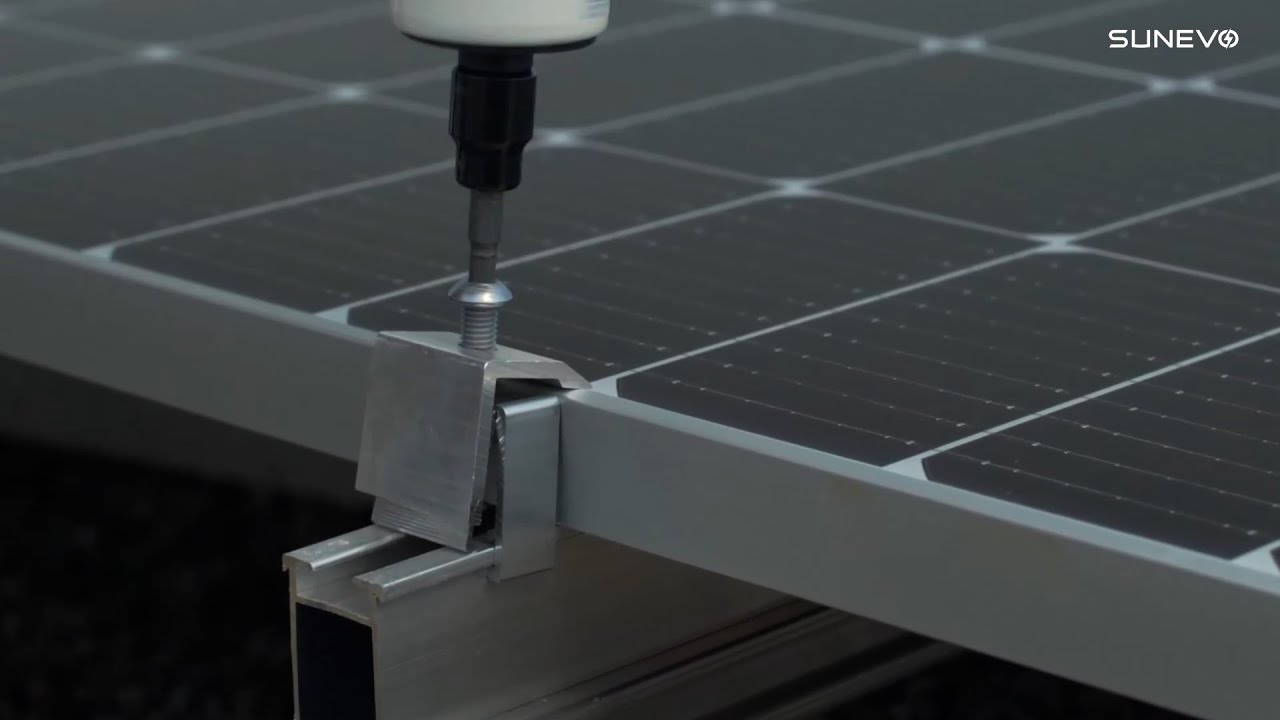 SunEvo Solar Evo 4 Series 144 Half Cells Solar Panels Installation Video