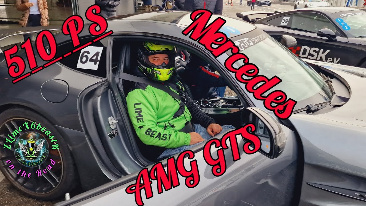 Mercedes AMG GTS (510 PS), mit dem Renntaxi auf dem Hockenheimring👊😎