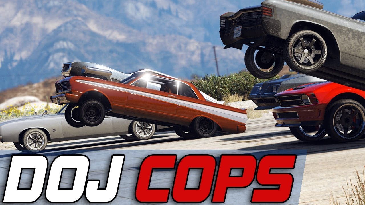 Dept. of Justice Cops #755 - Wheelie Madness!