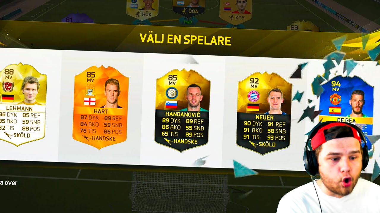 BPL TOTS 190 DRAFT CHALLENGE!! FIFA 16 SVENSKA FUT DRAFT!