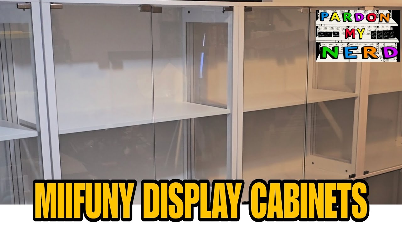 DISPLAY CABINETS WITH BUILT IN LED LIGHTS BY MIIFUNY