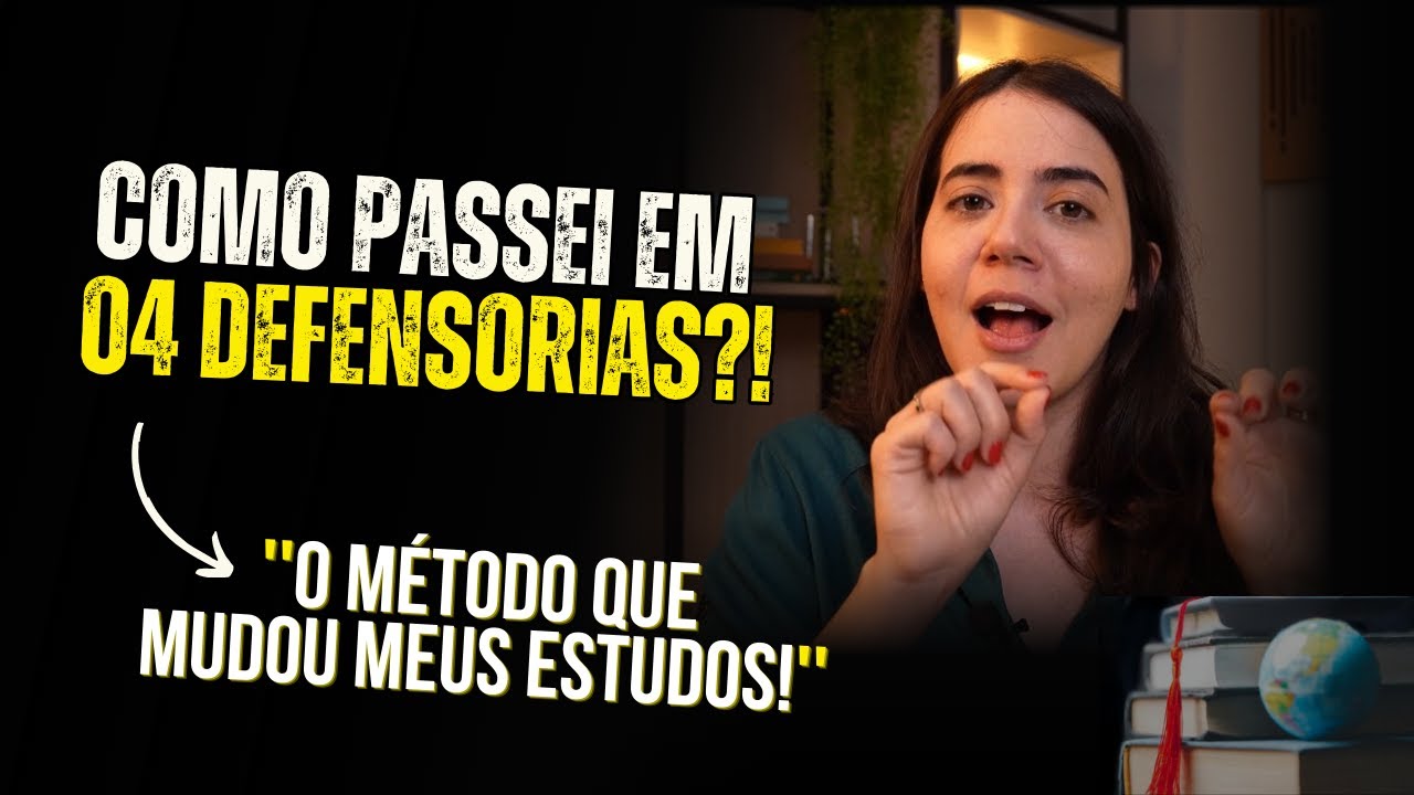 Como iniciar os estudos para Defensoria P&uacute;blica! 📚