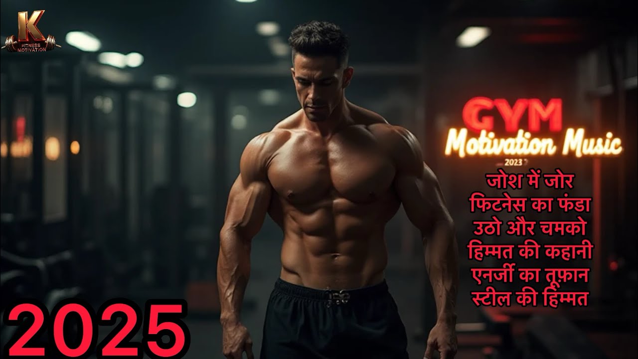 💪 Ultimate Gym Motivation Song | Hindi Fitness Anthem 2025 | Power Attitude & Energy 🔥