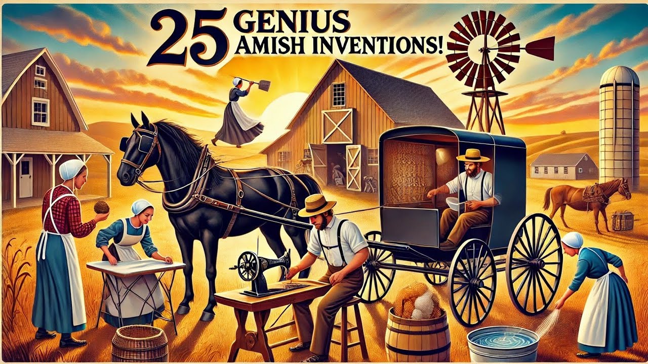 25 Genius Amish Inventions: Brilliant Off-Grid Solutions for Everyday Problems!