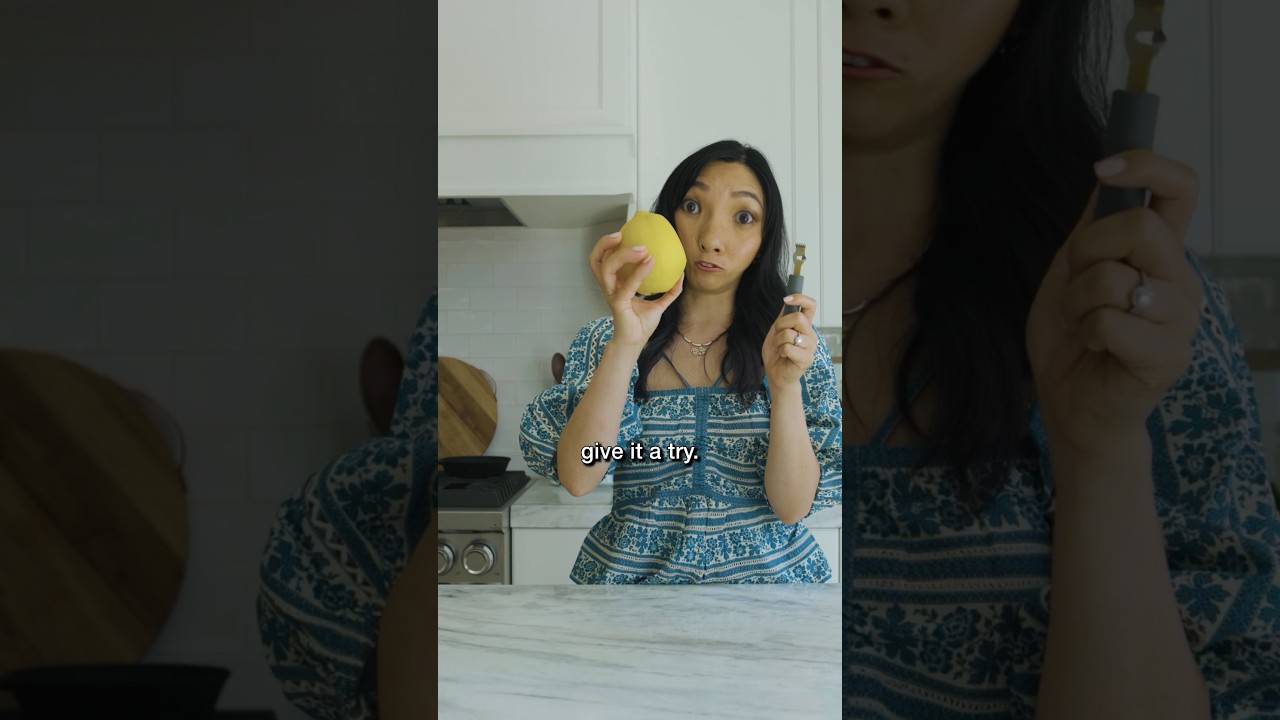 Testing a Lemon Zester! 🍋