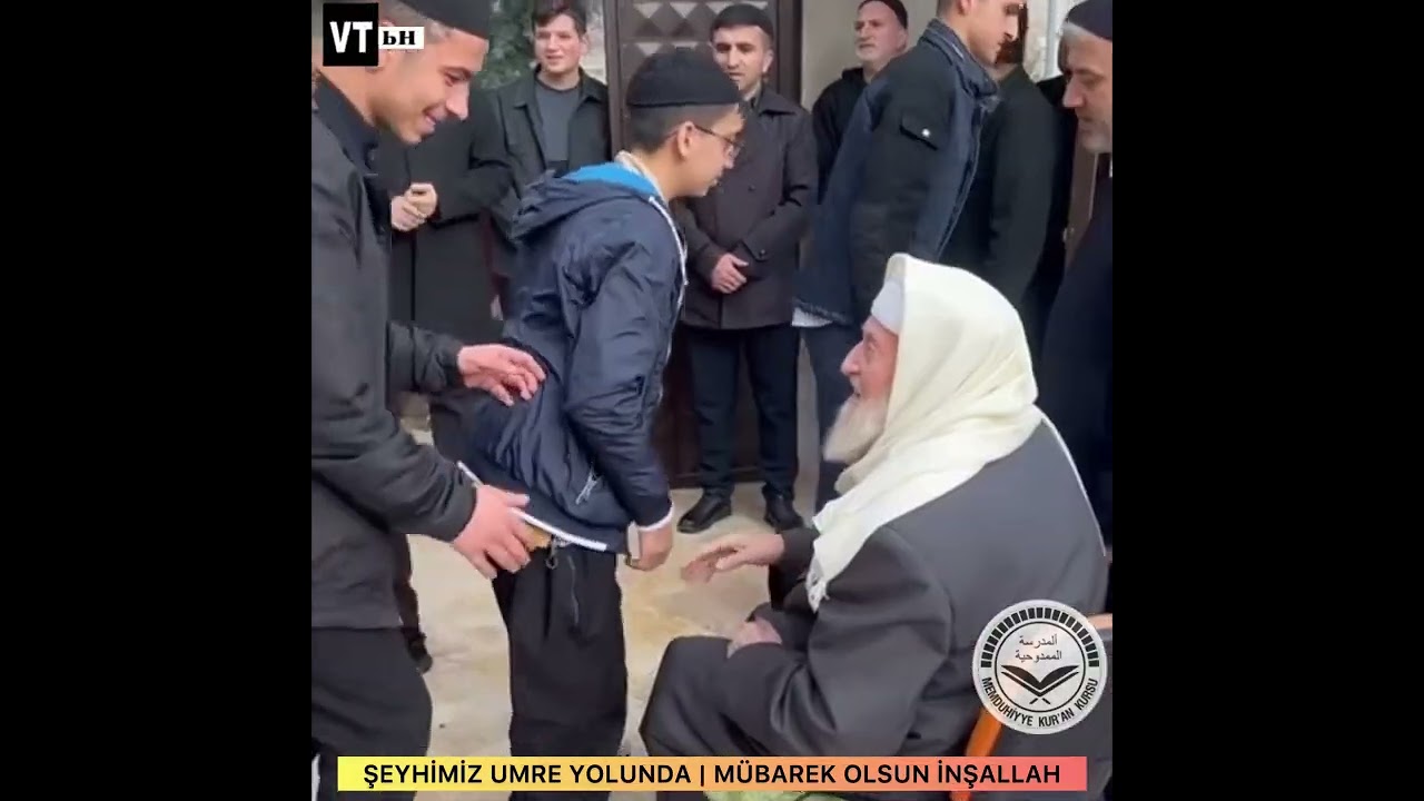 Şeyhimiz’i Umreye Uğruladık Elhamdulillah.