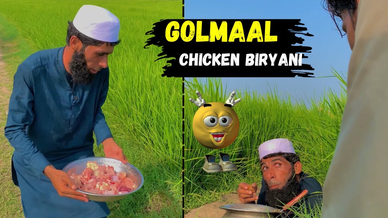 Golmaal Chicken 🍗 Biryani 😂 @Balla Zeer Funny Video