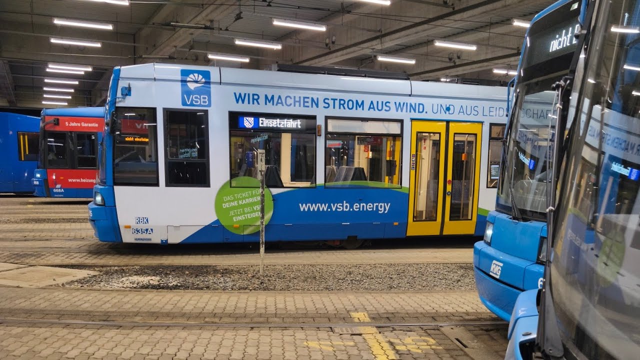 Schon gewusst ? Vorbereitung vor dem Ausrücken einer Straßenbahn 
