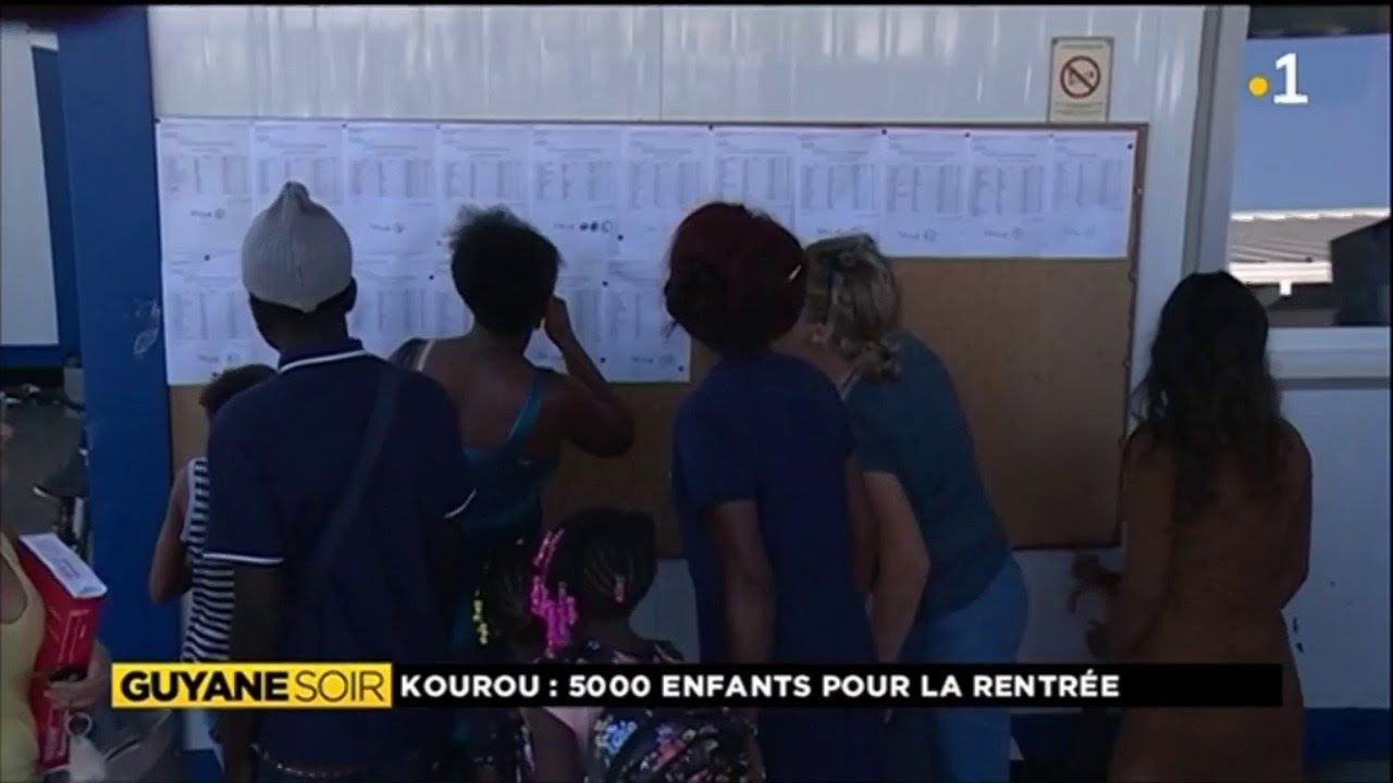 Kourou : 5000 enfants pour la rentrée