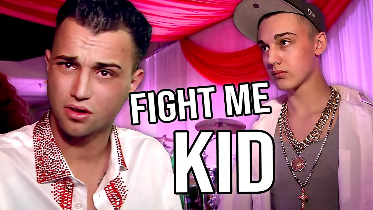 Grown Man Picks A Fight With A Kid To Prove He's A Big Boy