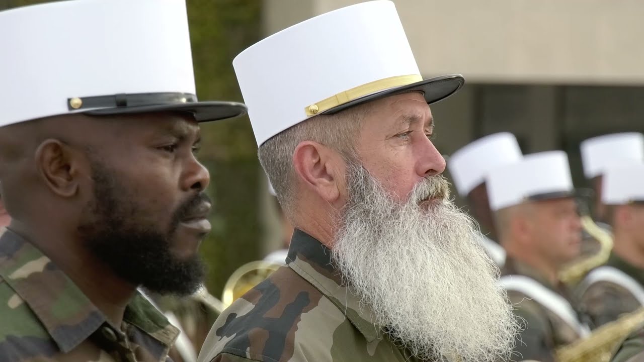 La Légion étrangère au défilé militaire de la fête nationale mexicaine