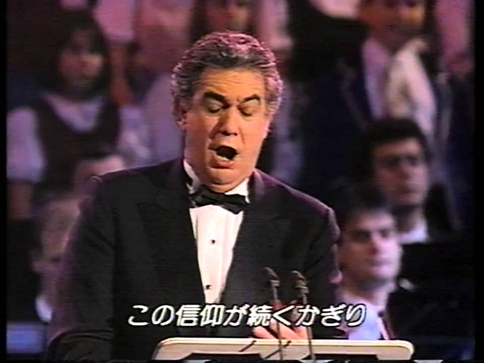Plácido Domingo   I'll Walk With God
