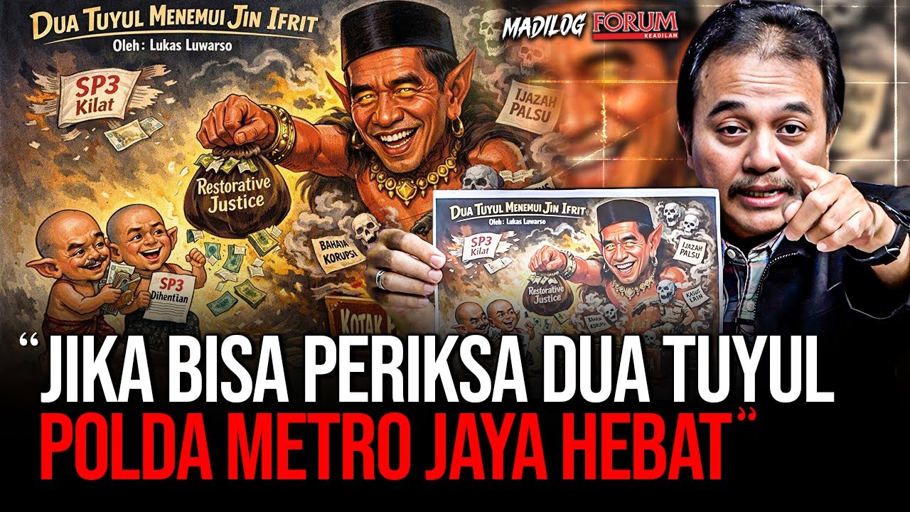 ROY SURYO: TUJUH TERMUL YANG SAYA LAPORKAN SUDAH DIPERIKSA POLISI