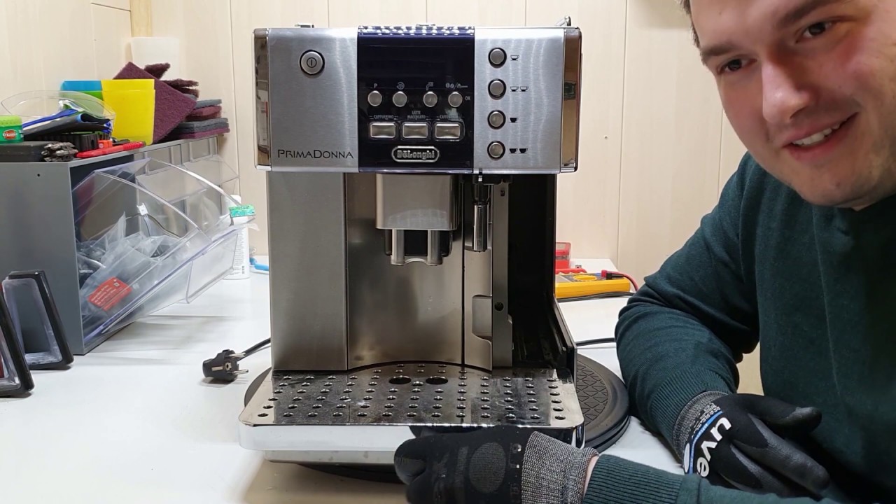 DeLonghi ESAM Dampfheizung / Thermosensor Ausbauen austauschen - Detaillierte Reparatur Anleitung
