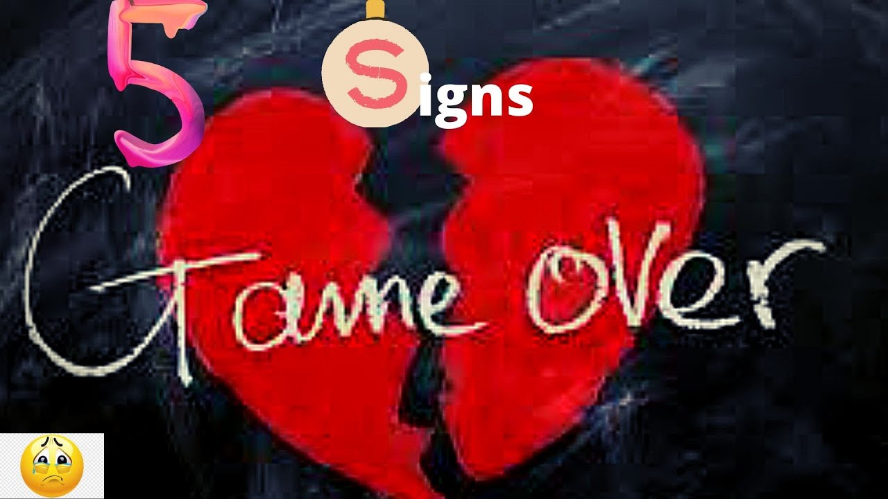 5 Signs to End a Relationship