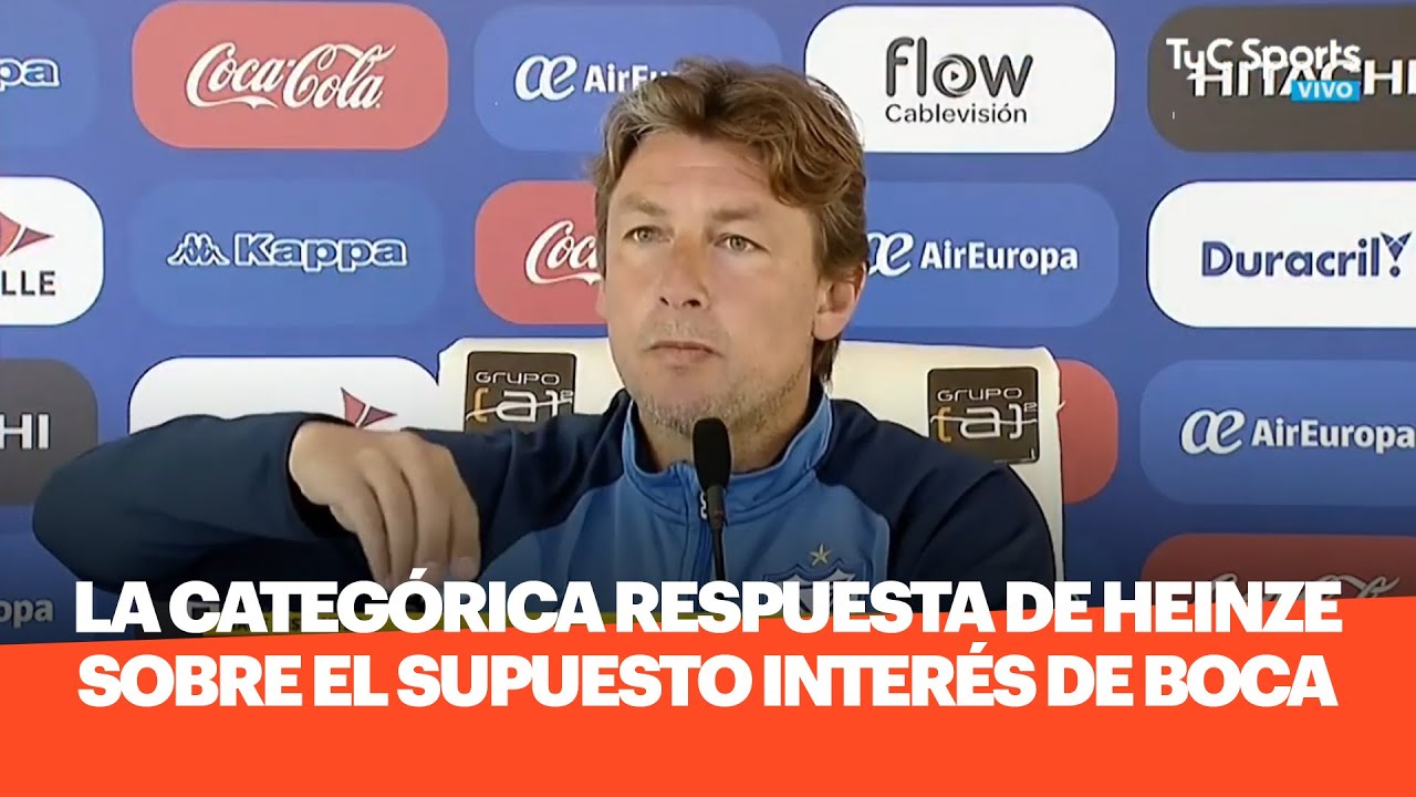 Heinze, categórico sobre el supuesto interés de Boca