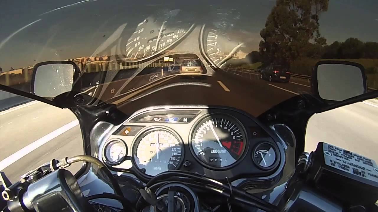 Kawasaki ZZR600E vs BMW R1200GS vs BMW R1200R - Top Speed