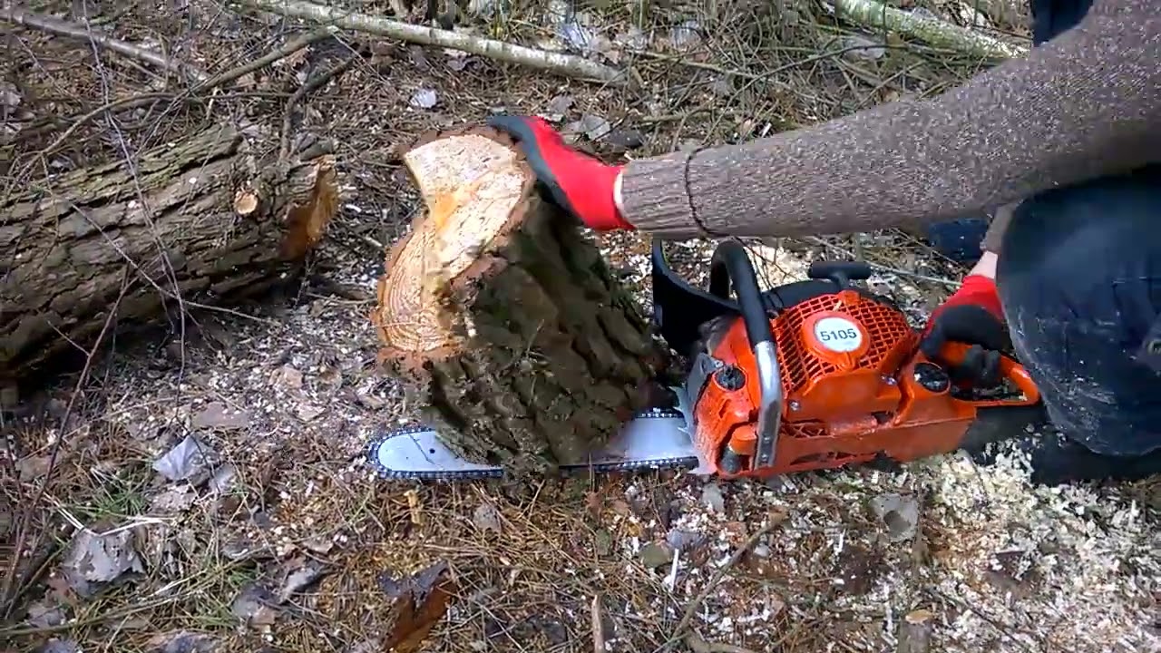 DOLMAR PS-5105 3.8KM Work in the forest
