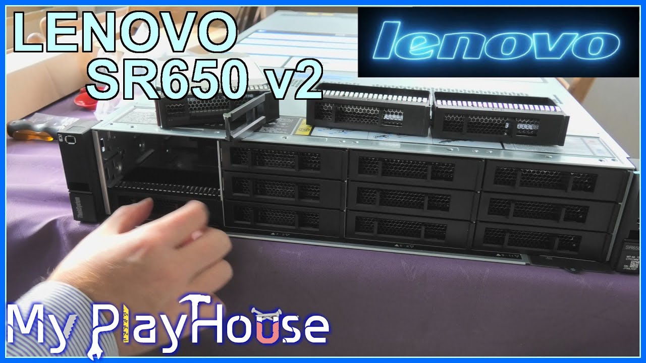 Lenovo SR650 V2 - M.2 Enablement Kit, PSU & 3.5