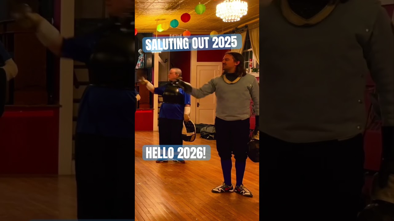 Saluting Out 2025 #historicalfencing #swordplay #classicalfencing #rapier