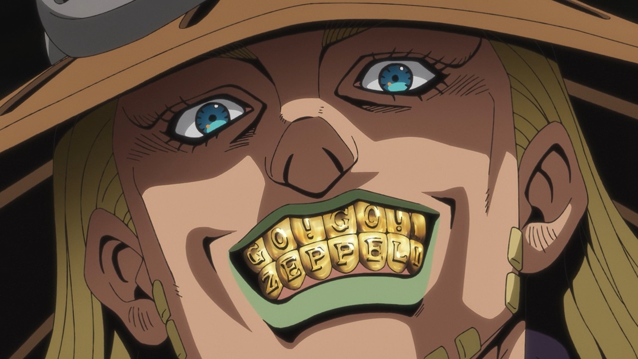 (Nyo Ho Scene) Gyro Zeppeli Gets Robbed | STEEL BALL RUN