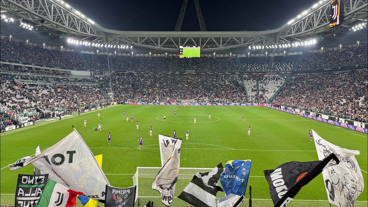 Juventus - Fiorentina 1-0 (Formazione e Inno 7-04-2024)