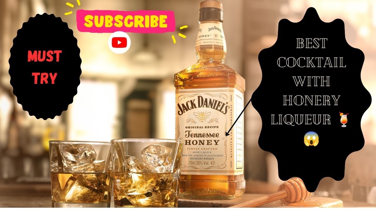 best way to drink jack Daniel's Tennessee Honey 🍯 💜|| cocktail 🍹