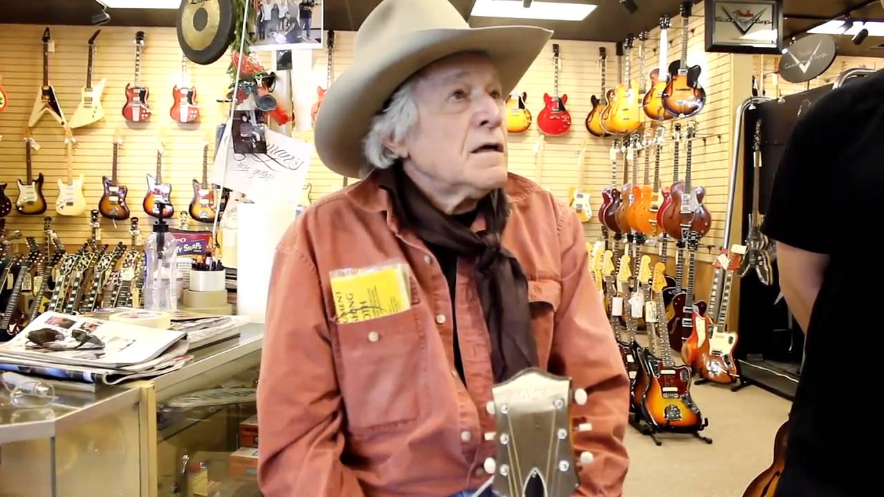 Ramblin Jack Elliott at Norman's Rare Guitars