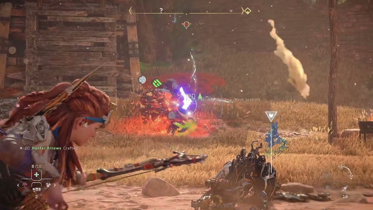 Horizon Forbidden West - Ultra Hard (New Game) - To the Brink (Save Erend from Bristlebacks)
