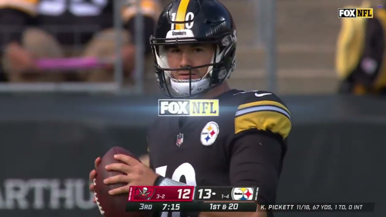Kenny Pickett INJURY vs. Buccaneers