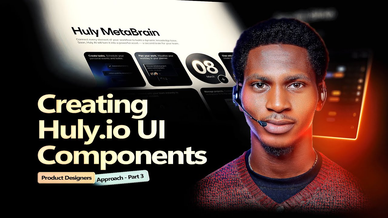 Huly Website UI Components Creation