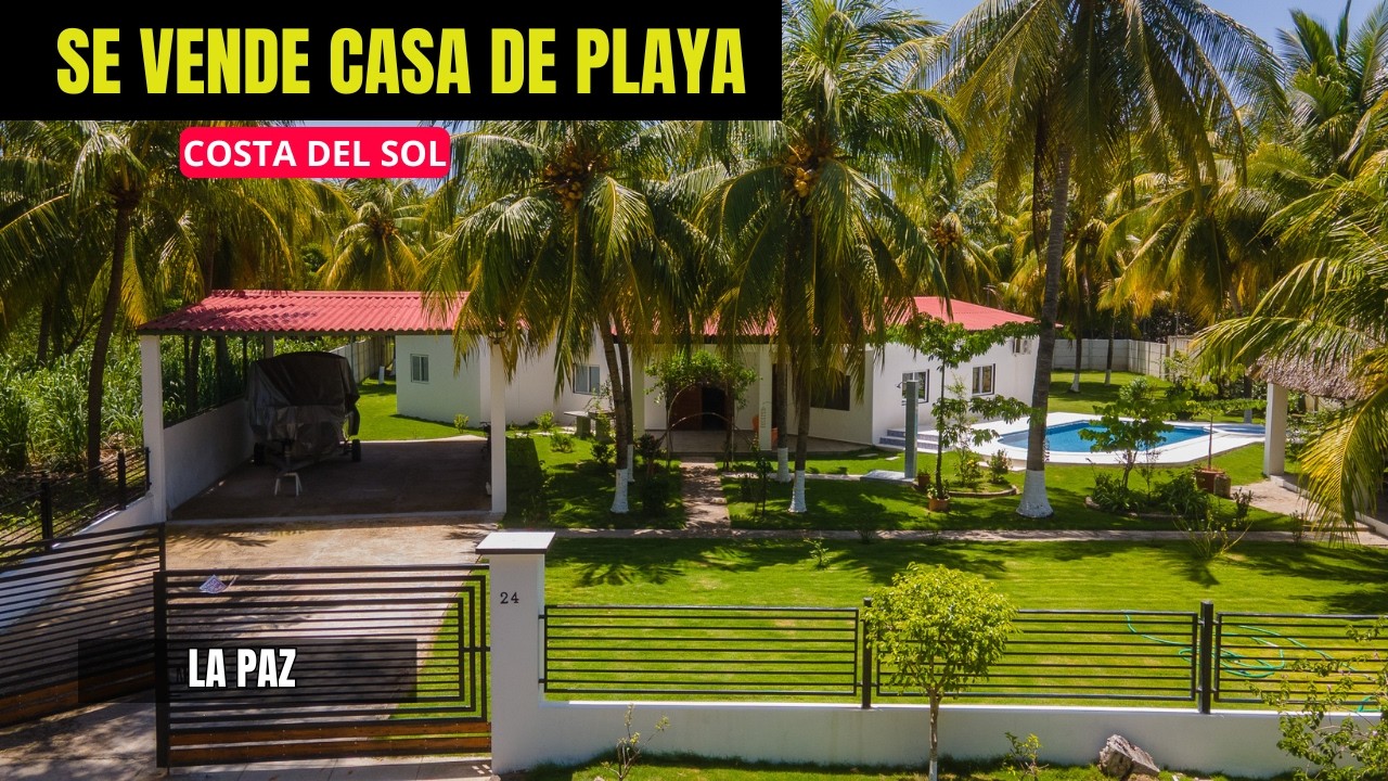 PROPIEDAD NUEVA FRENTE AL MAR 🌊 | CASA DE PLAYA EN COSTA DEL SOL