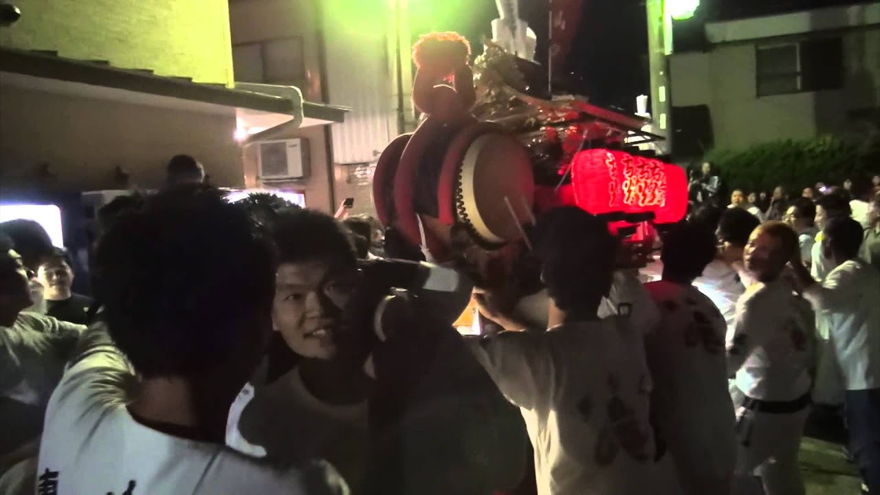 印南祭り　宵宮　2014年10月1日　HD1080p動画 　こんぎ前　印南橋　本郷　于杉　光川　地方　濱　西山口　東山口