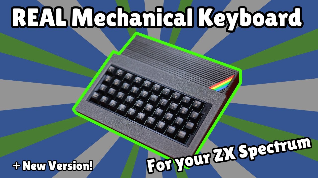 An actual mechanical keyboard for your ZX Spectrum - The Mechtrum