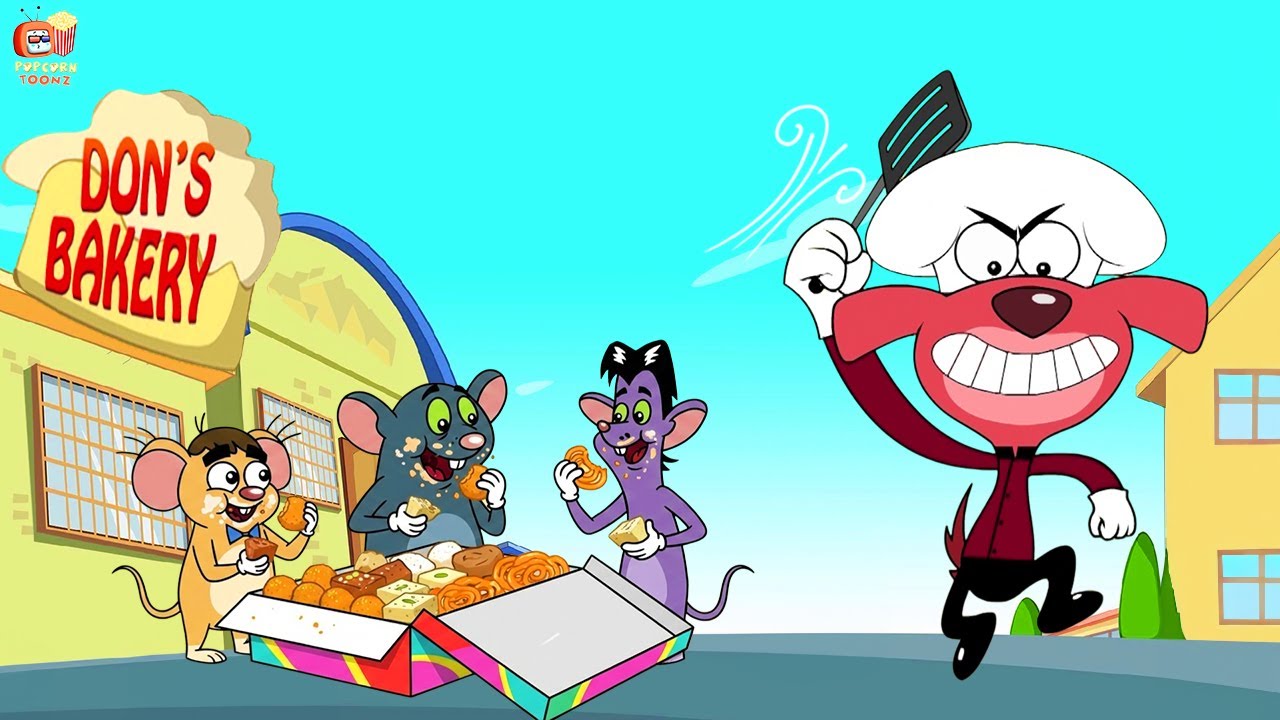 Rats Rob Doggy Don’s Bakery for Tasty US Sweets | Dog and Rat Cartoon of 2026| Rat A Tat 