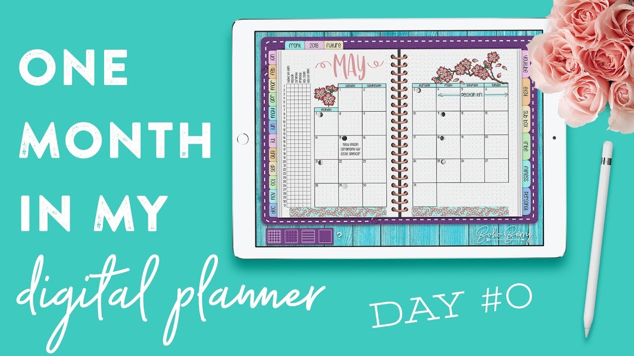 One Month in my Digital Planner: Day 0