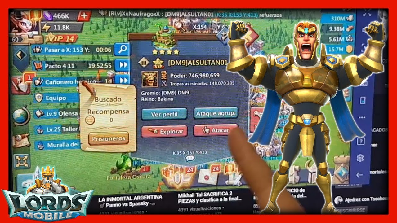 Lords Mobile ES - C&Oacute;MO ATACAR CORRECTAMENTE (2020) EP. #1
