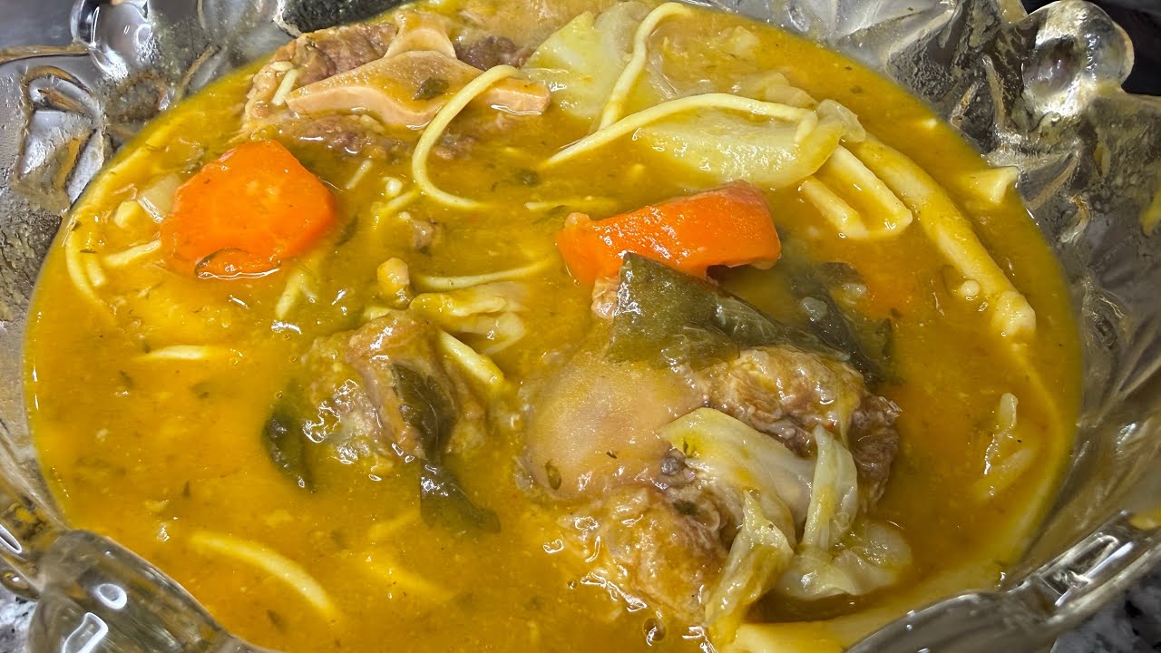 🇭🇹 Пошаговый рецепт настоящего супа Жуму (гаитянский тыквенный суп)