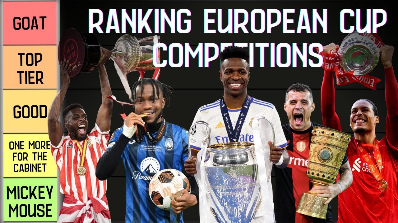Ranking Every European Football Competition (Tier List)