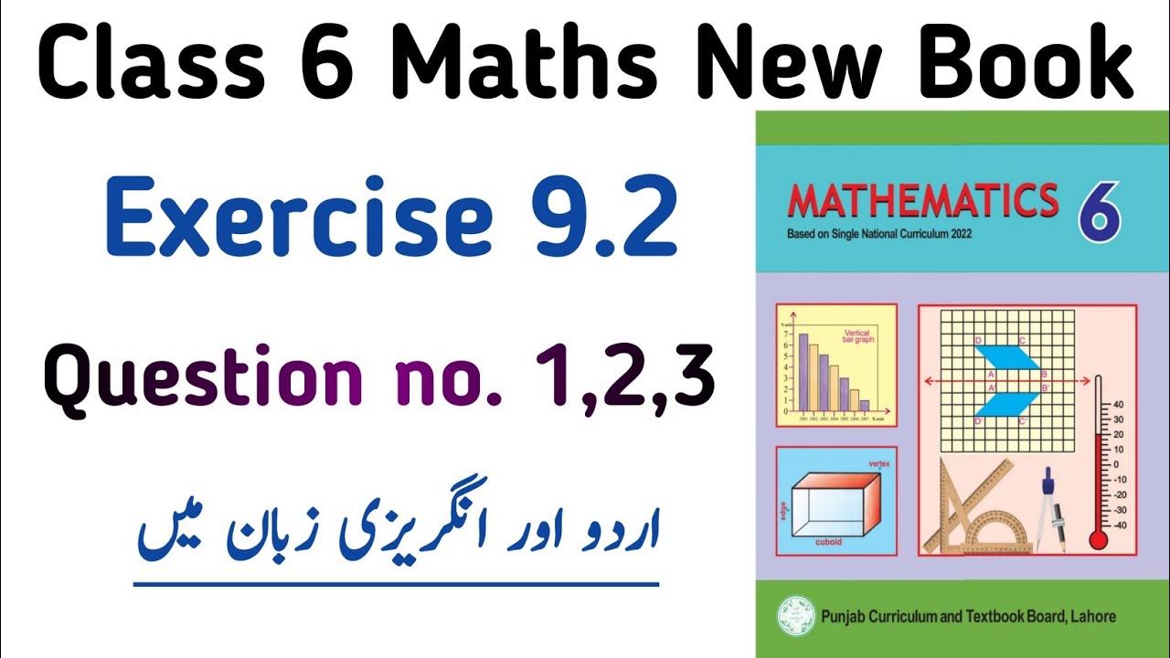 Exercise 9.2 Class 6 New Book 2023 | Chapter 9 Ex 9.2 Question no. 1,2,3 Class 6 PTB | Learning Zone